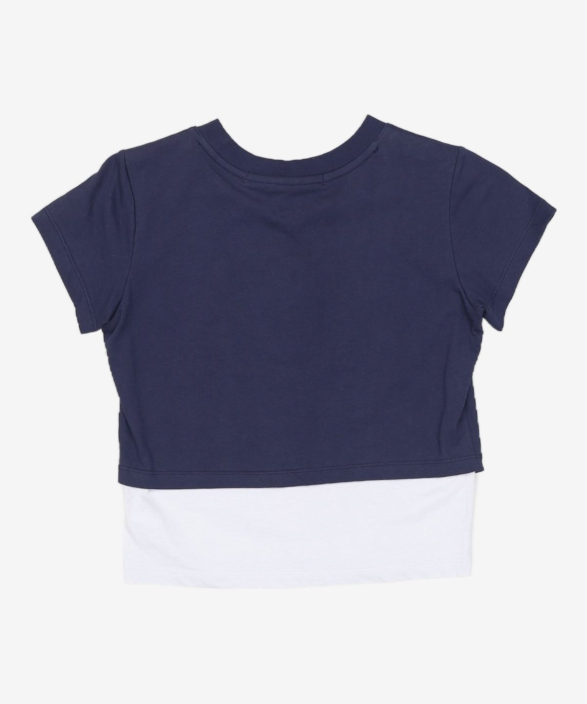 레스트앤레크레이션(REST&RECREATION) RR ARROW POINT LAYERED T-SHIRT NAVY ONE
