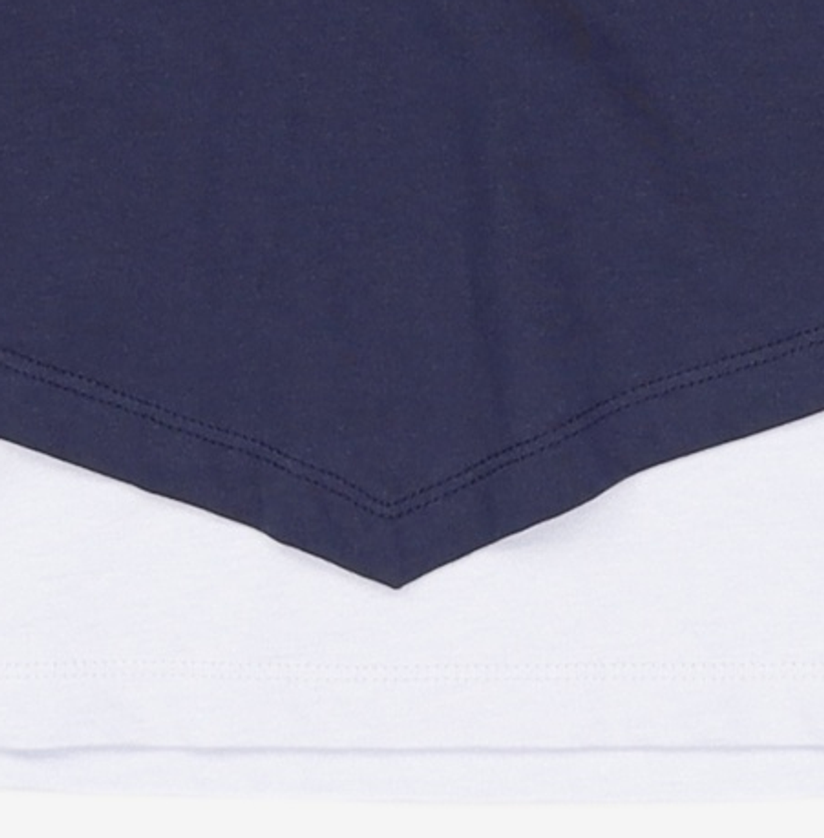 레스트앤레크레이션(REST&RECREATION) RR ARROW POINT LAYERED T-SHIRT NAVY ONE