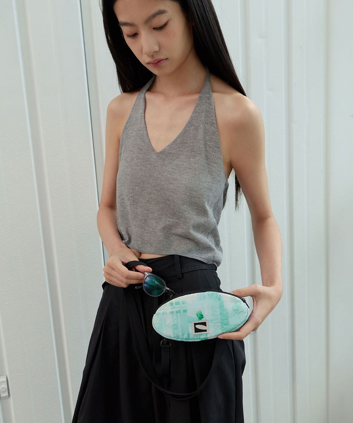 큐클리프(CUECLYP) [City Forward] Eyewear Pouch - Horizontal (Mint)