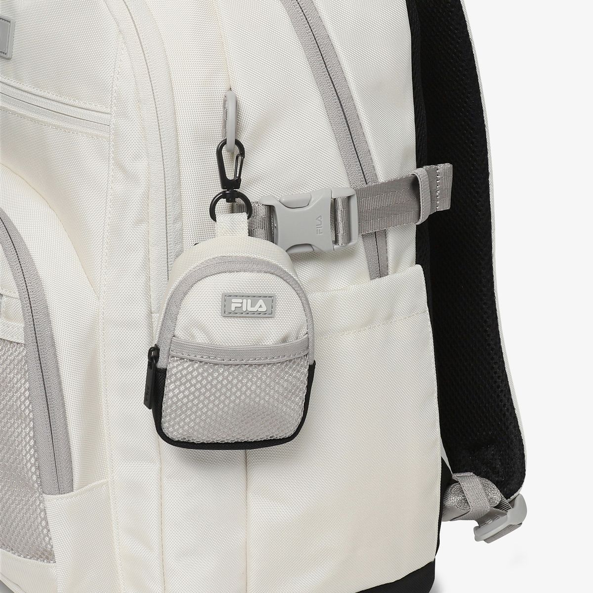 휠라(FILA) 라운드 메쉬 백팩(FS263BP01X005175)