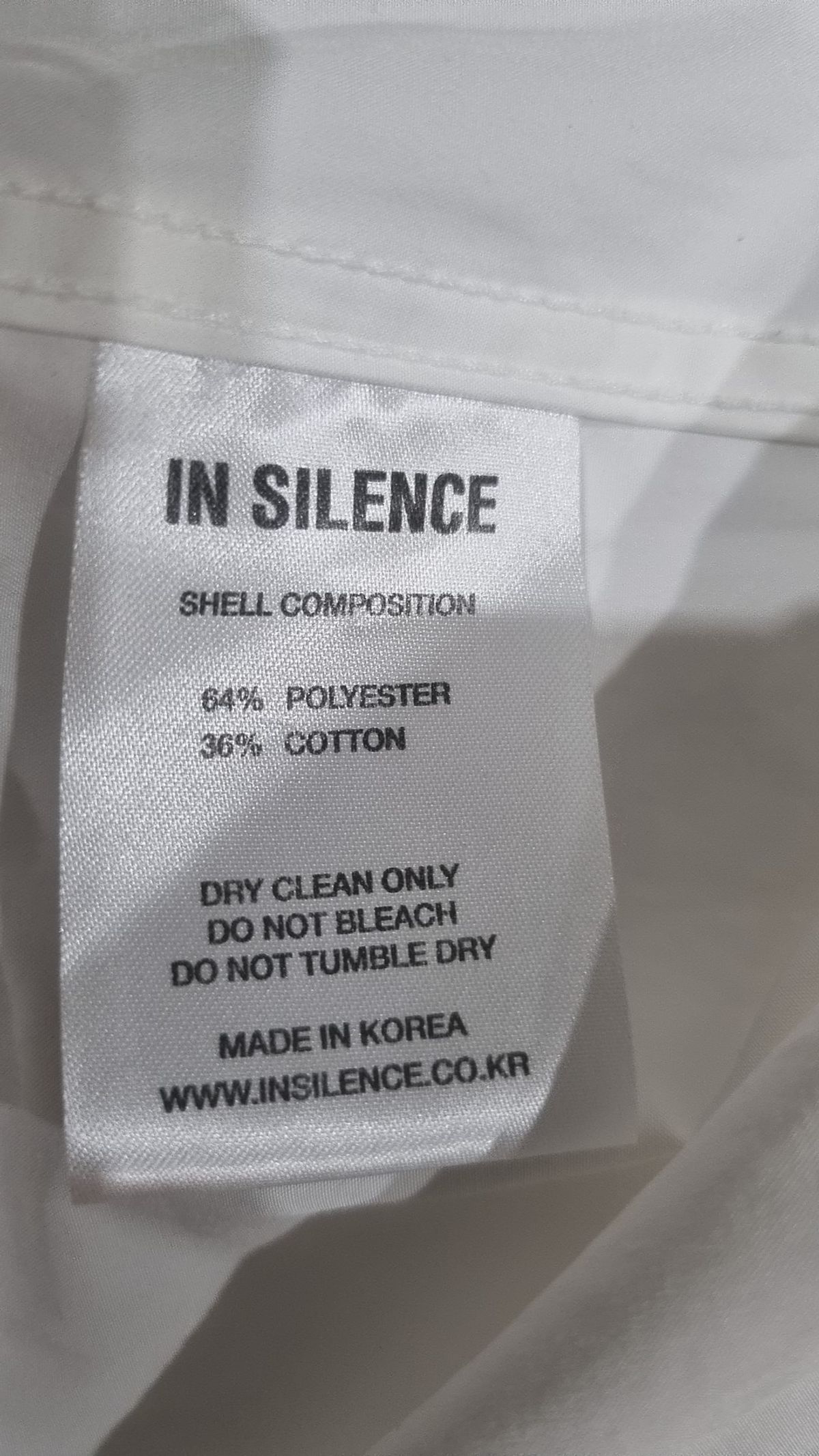 인사일런스(INSILENCE) 캐주얼 셔츠 L