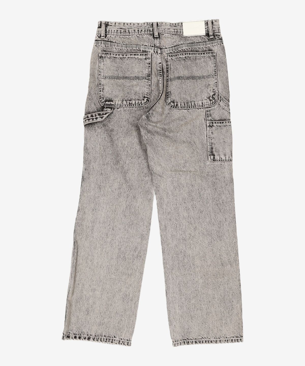 메종미네드(MAISON MINED) WHITE SPREAD CARPENTER DENIM-WHITE 48