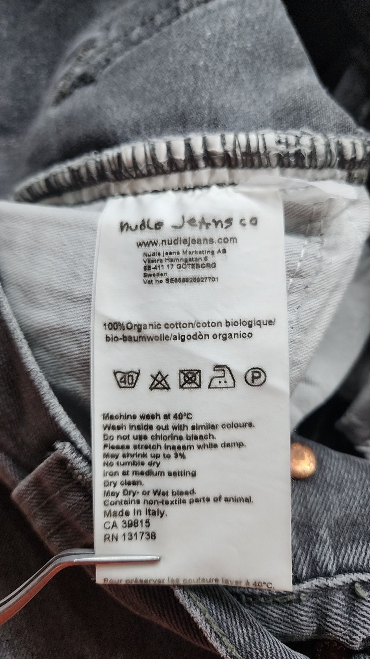 누디진(NUDIEJEANS) 청/데님 팬츠 29
