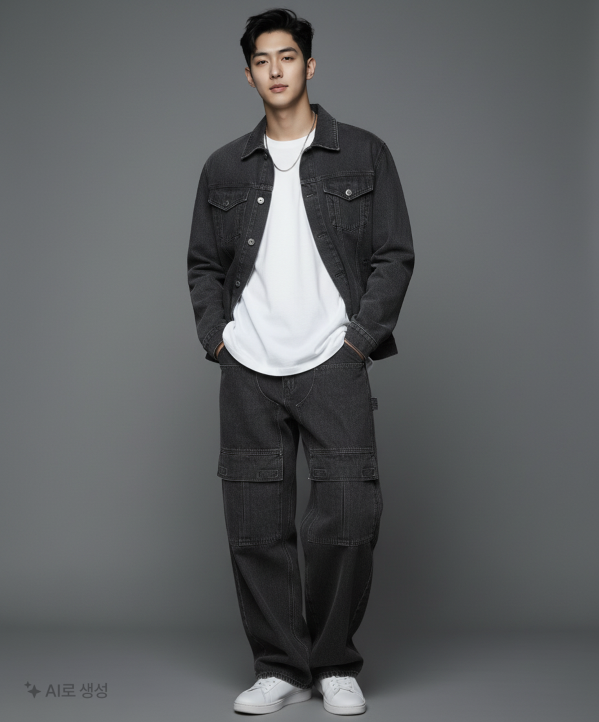 메종미네드(MAISON MINED) 청/데님 팬츠 50