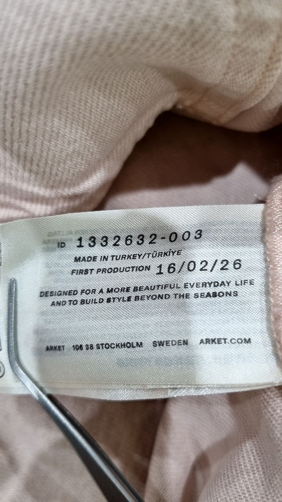 아르켓(Arket) 사파리/헌팅 재킷 S