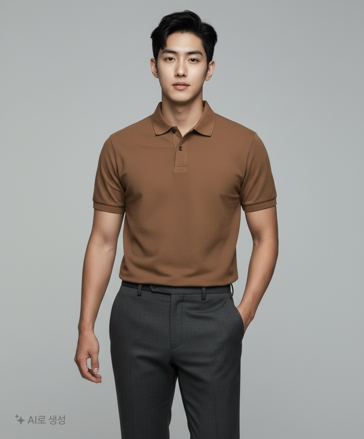 무신사 스탠다드(MUSINSA STANDARD) 베이식 피케 폴로 셔츠 [바로크 브라운] 2XL