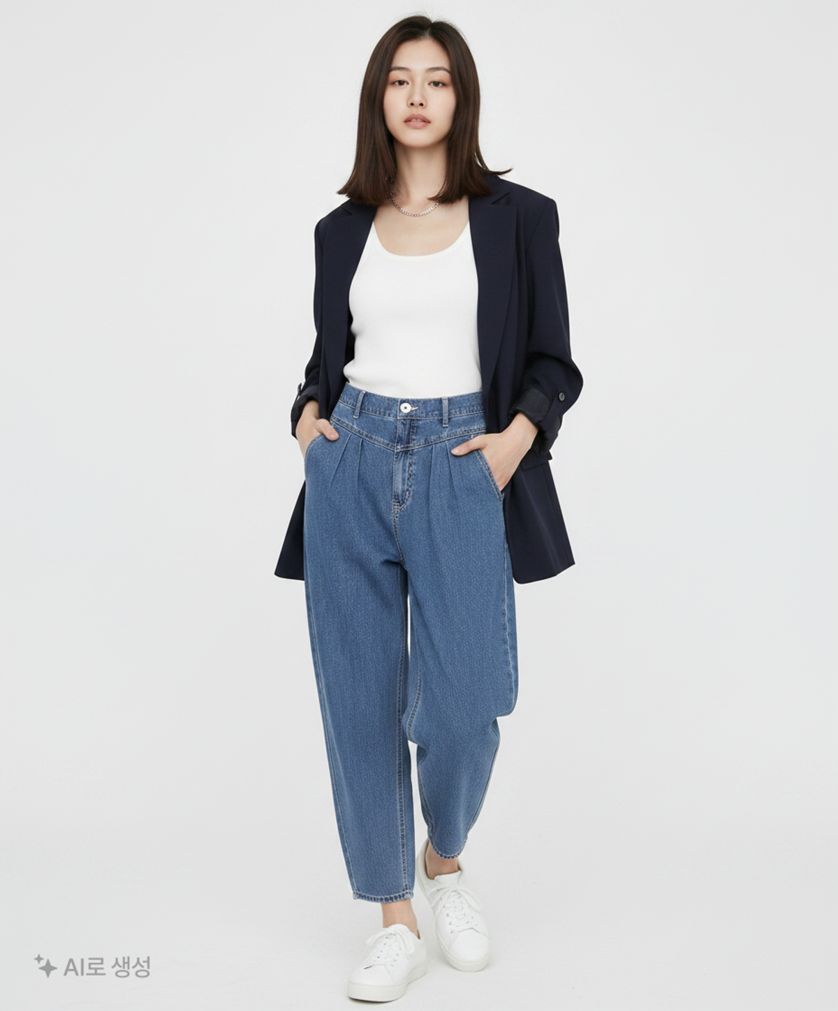 스타일 베네통(STILE BENETTON.) 청/데님 팬츠 42