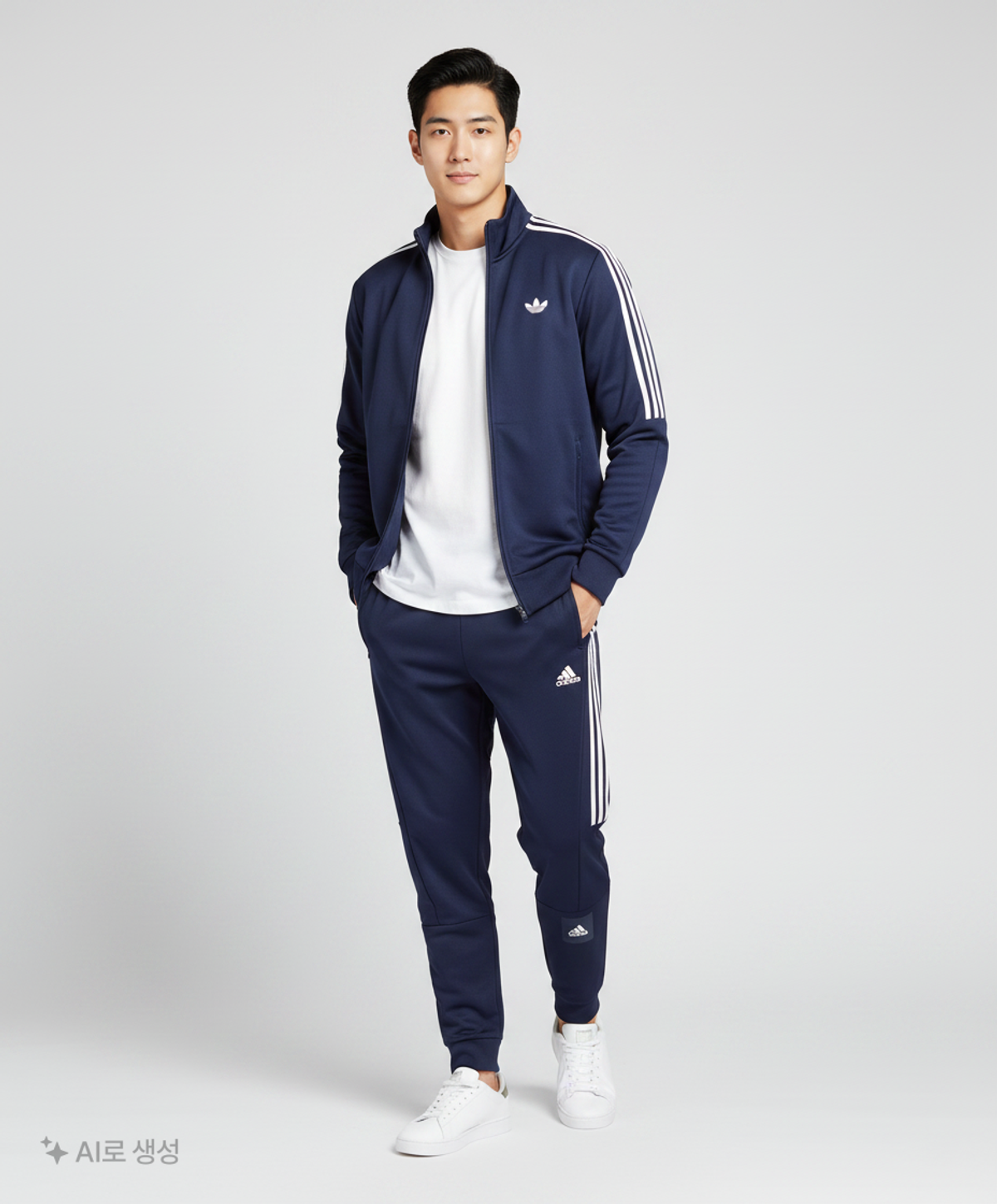 아디다스(ADIDAS) M 머스트해브 BOS 팬츠 SJ - 네이비 / FQ7708 S