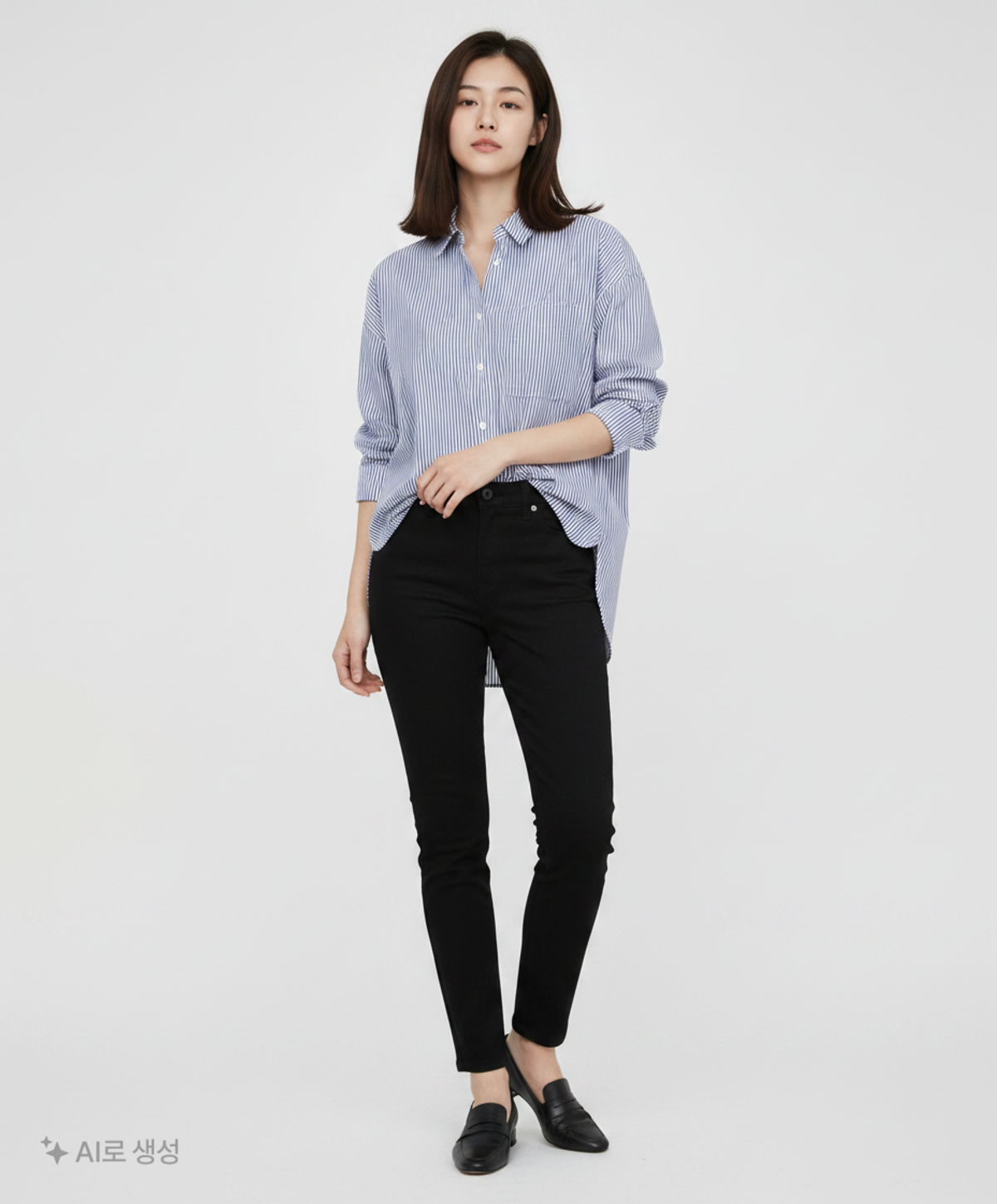 유니클로(UNIQLO) 캐주얼 셔츠 S