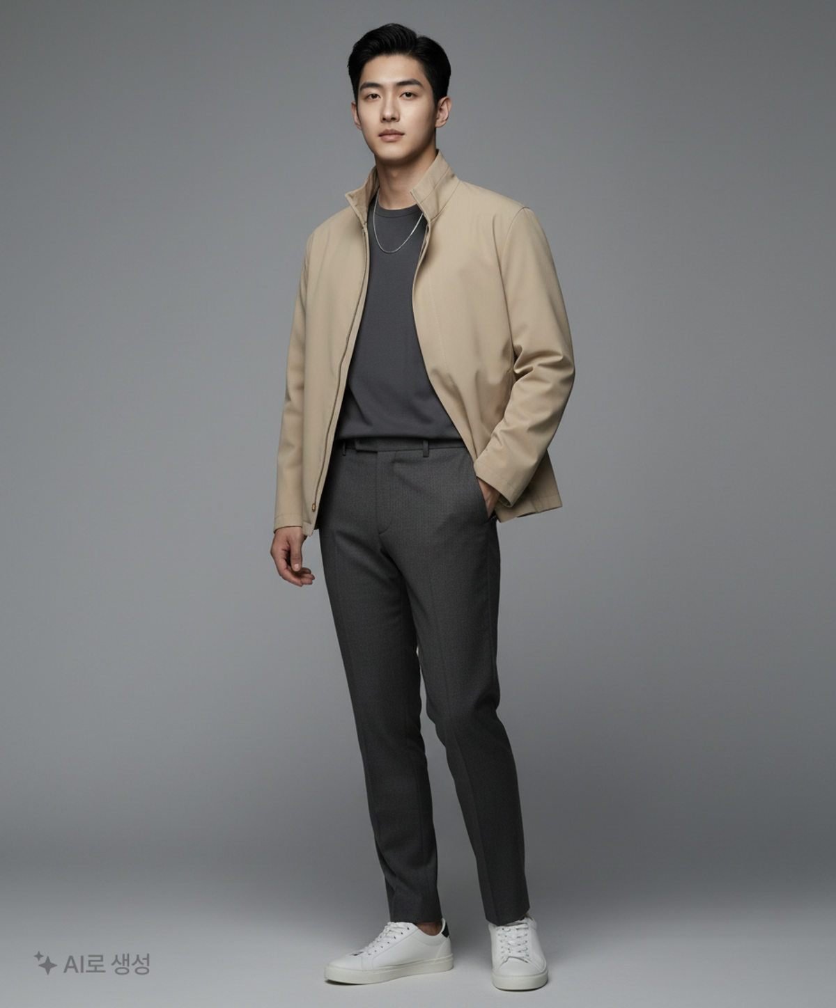 페리엘리스(PERRY ELLIS) 나일론/코치 재킷 100