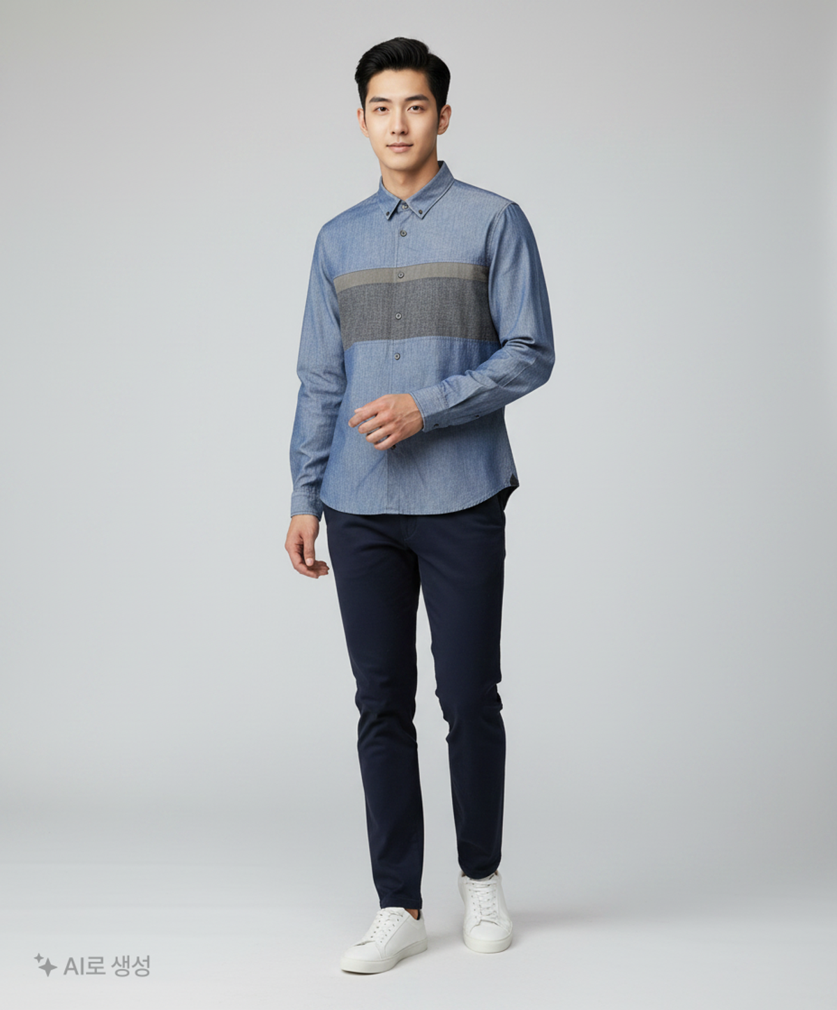타임(Time) 캐주얼 셔츠 100