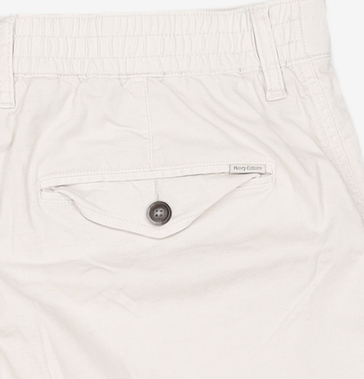 헨리코튼(HENRY COTTONS) C/L dyed half pants_AHPOM24301GYL 86-100