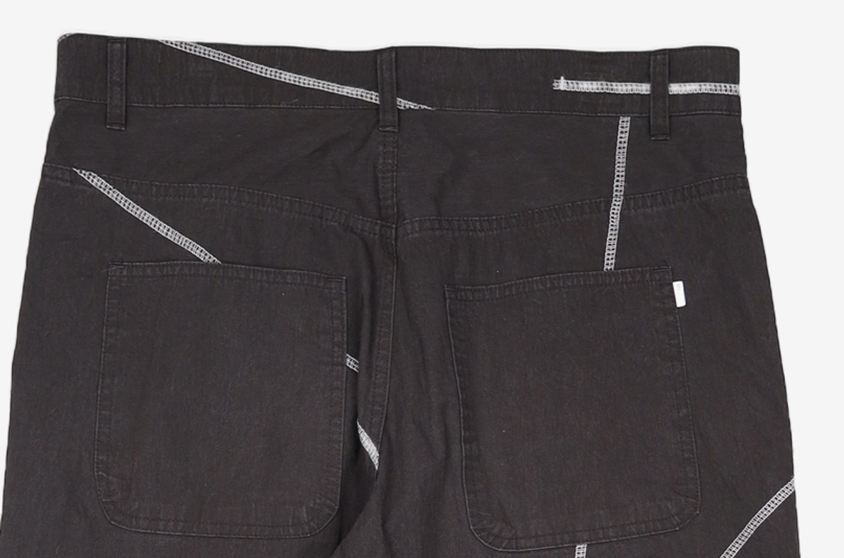 노매뉴얼(NOMANUAL) S.L PANTS - BLACK L