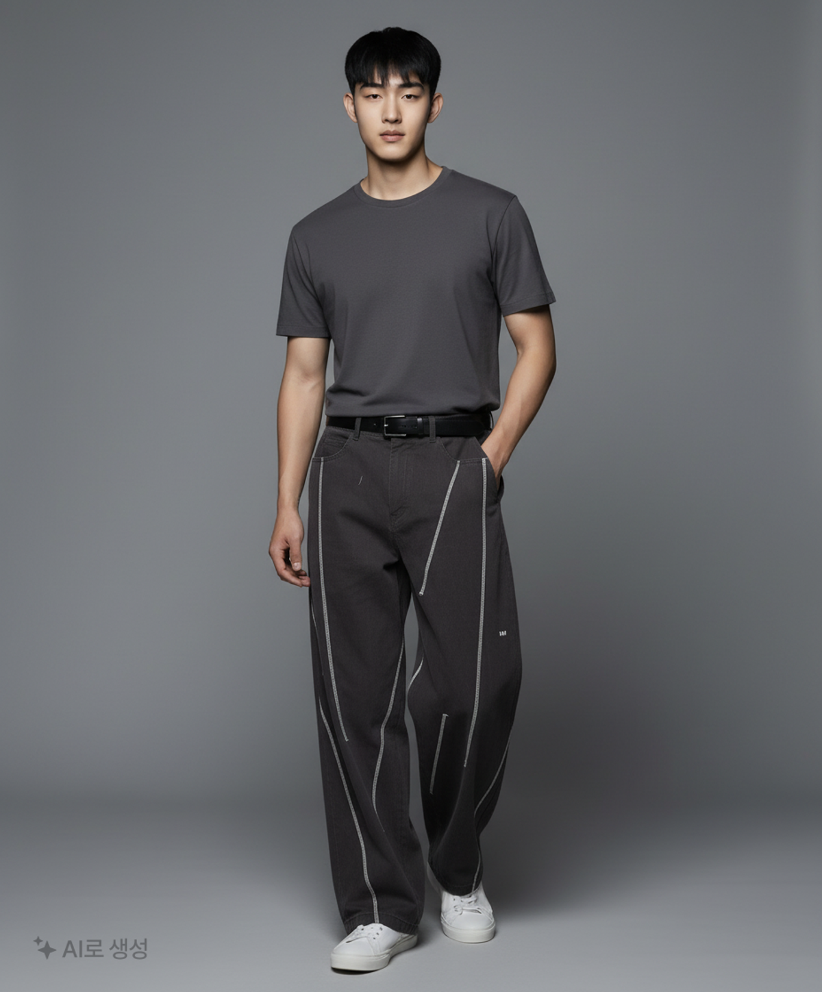 노매뉴얼(NOMANUAL) S.L PANTS - BLACK L
