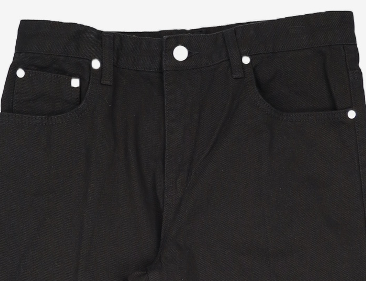 데케트(DECET) Dawn Cropped Tapered Jeans DCPT001Black 32