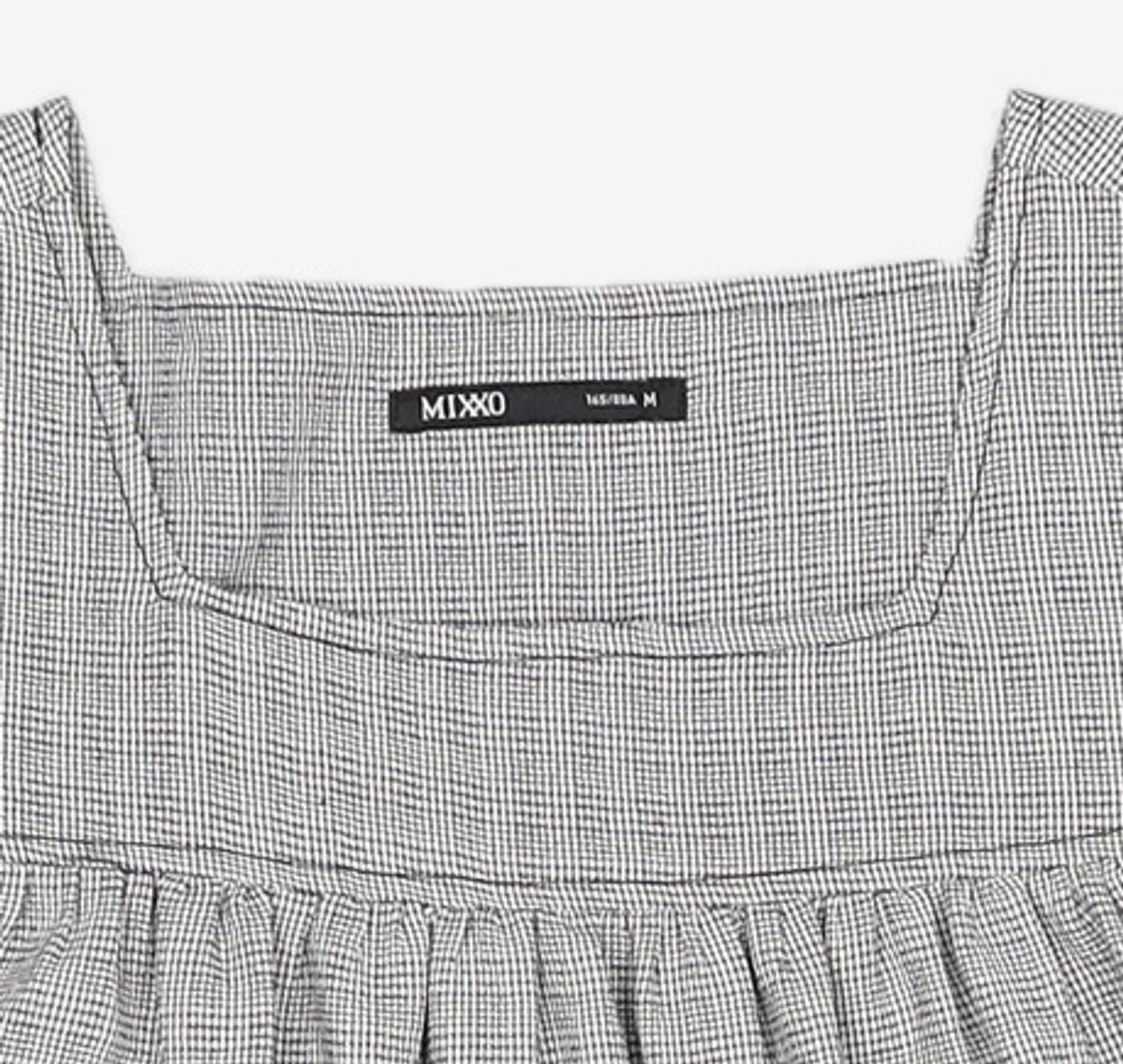 미쏘(MIXXO) 스퀘어넥 퍼프 블라우스 MIWBWB511G M