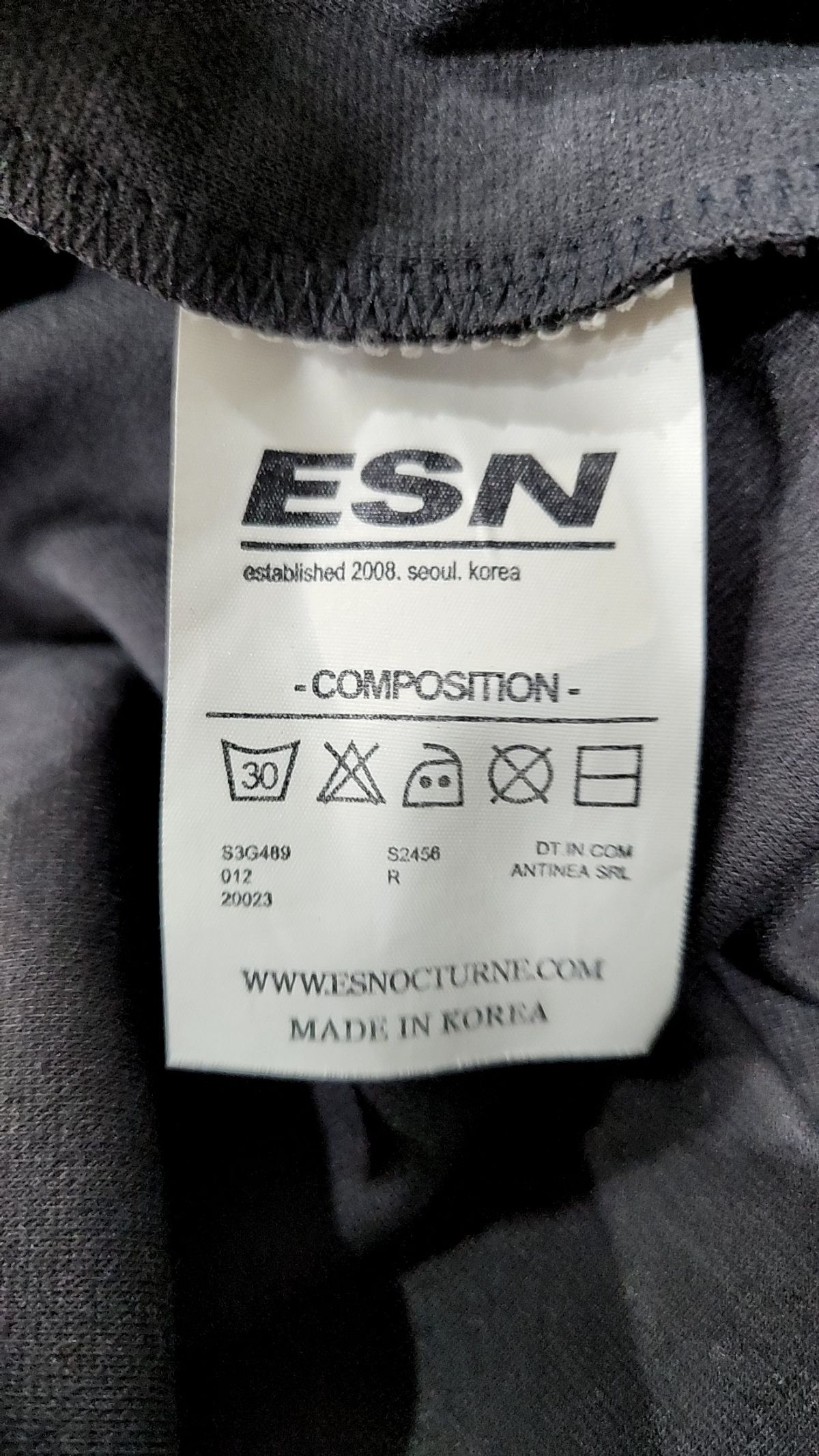 이에스엔(ESN) 긴소매 티셔츠 M