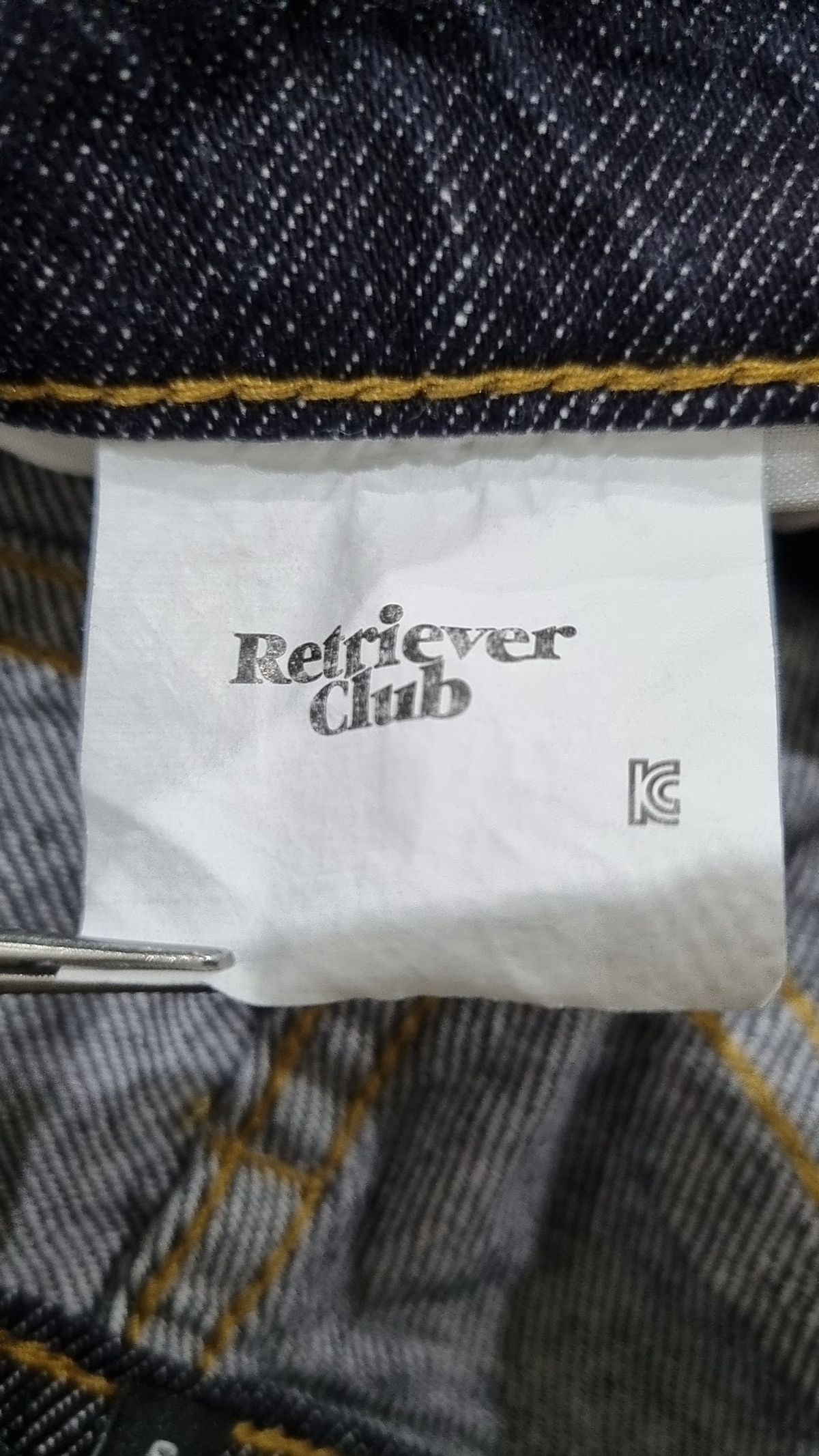 리트리버클럽(RETRIEVER CLUB) 청/데님 팬츠 S