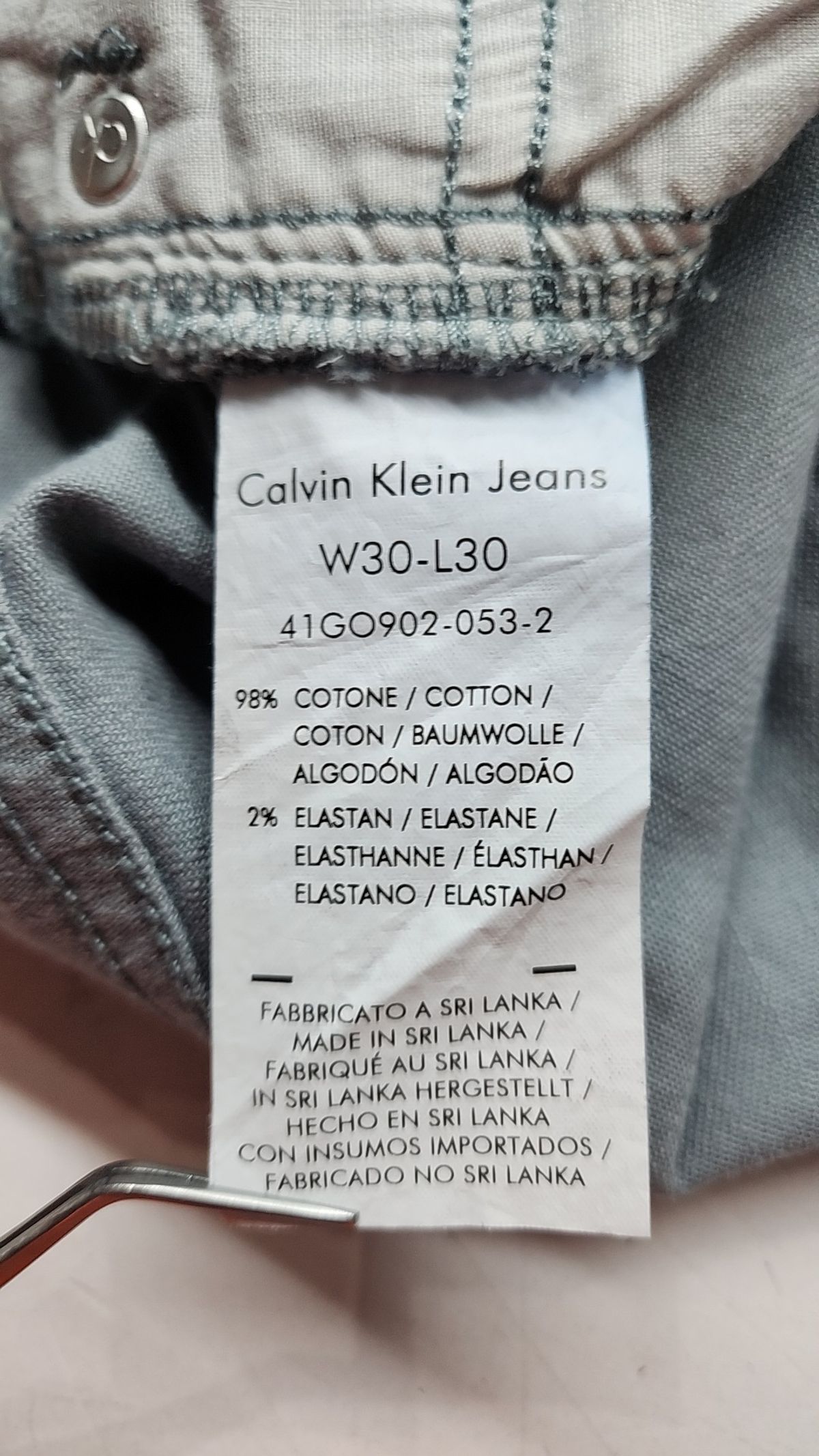 캘빈클라인 진(CALVIN KLEIN JEANS) 청/데님 팬츠 30