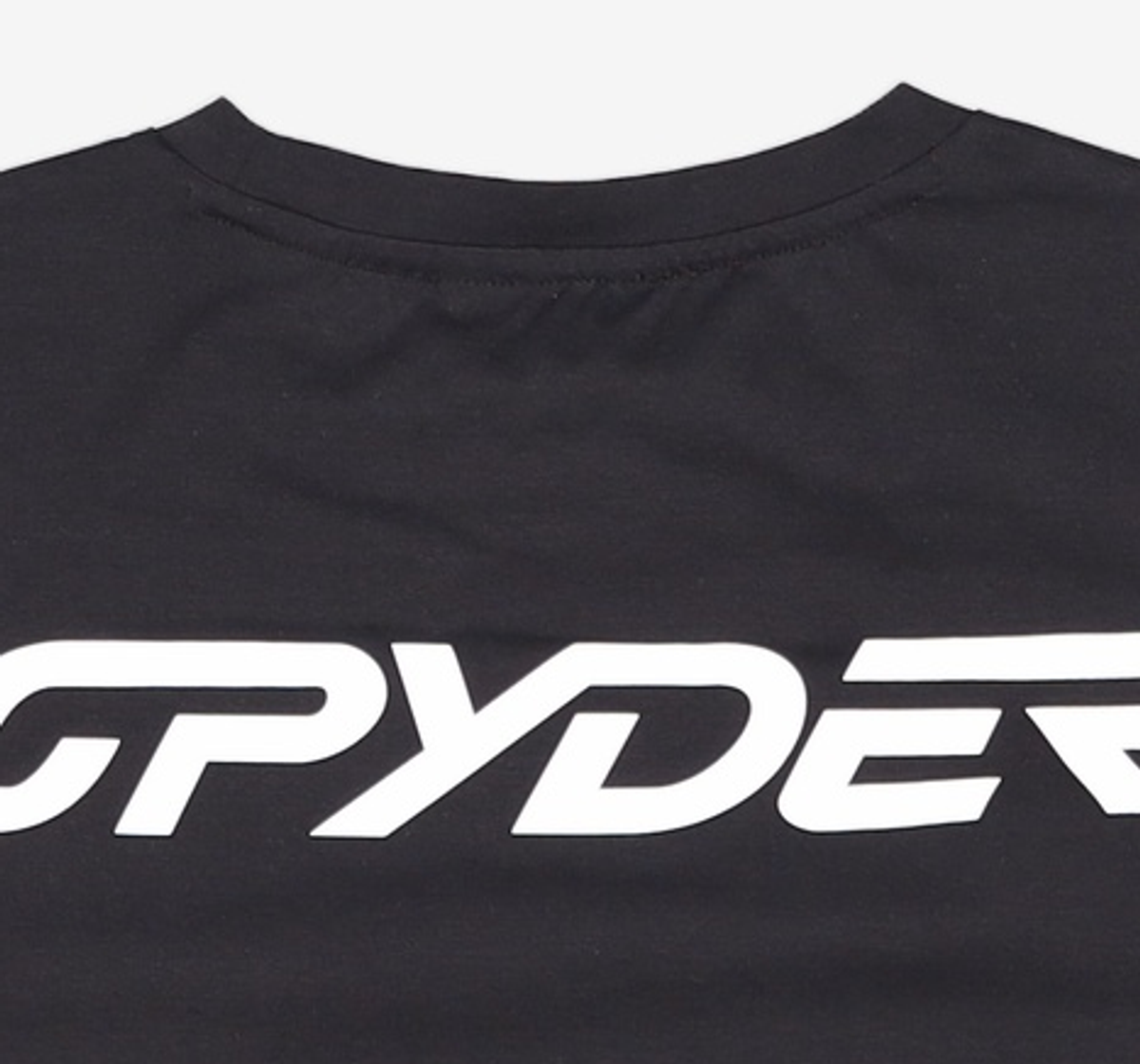 스파이더(SPYDER) 남성 빅 레터링 반팔 티셔츠 SOKMCNRS202MBLK XL