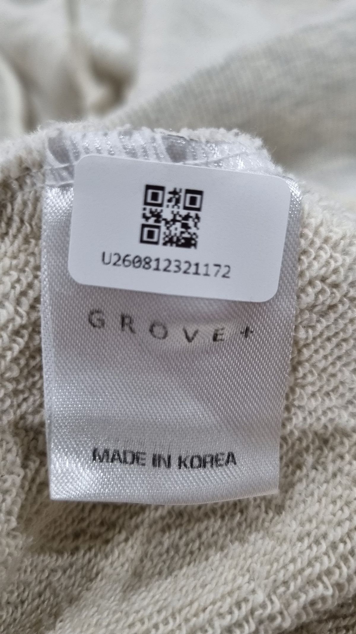 그로브(GROVE) 후드 티셔츠 FREE