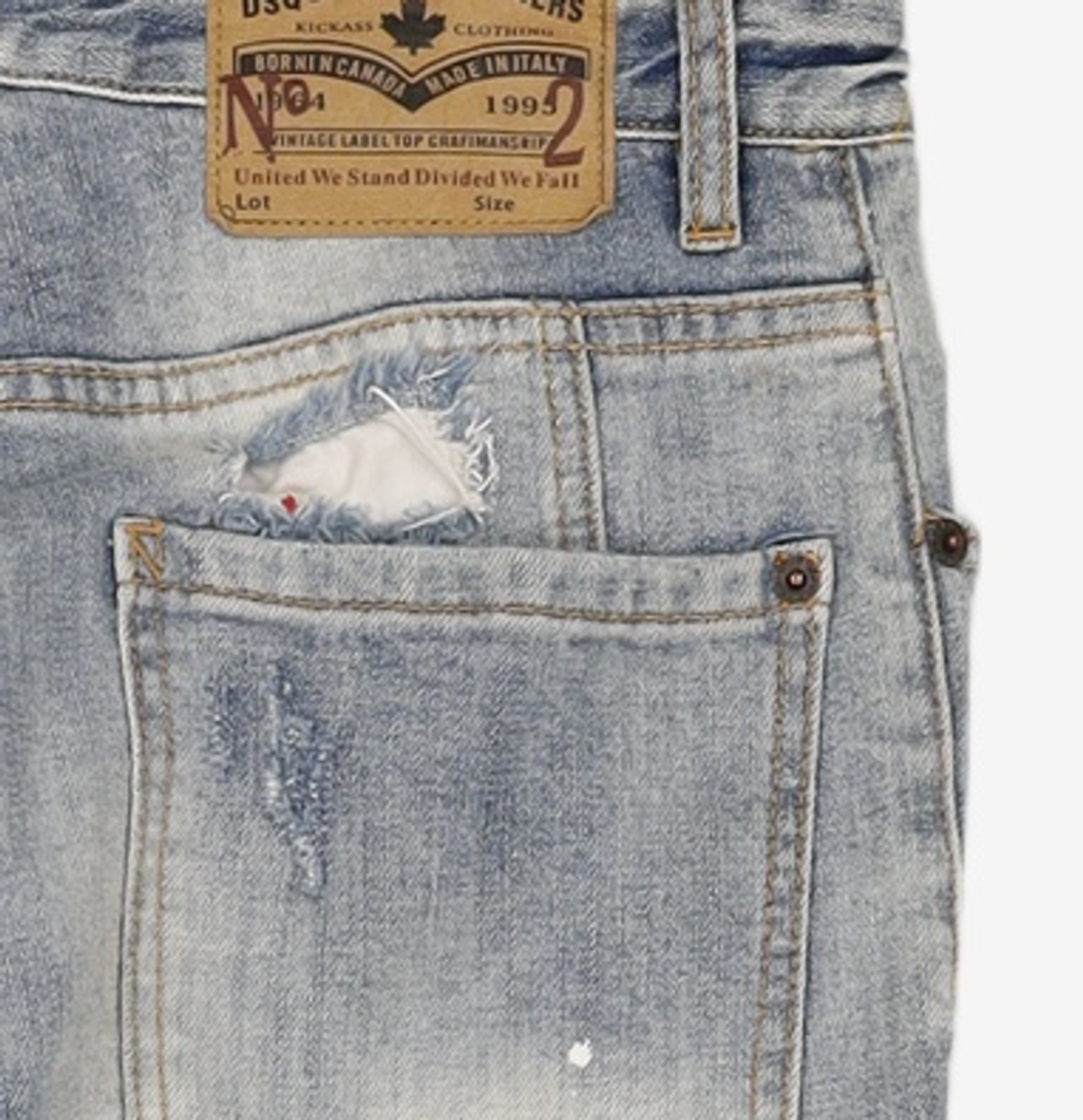 디스퀘어드2(DSQUARED2) 청/데님 팬츠 46