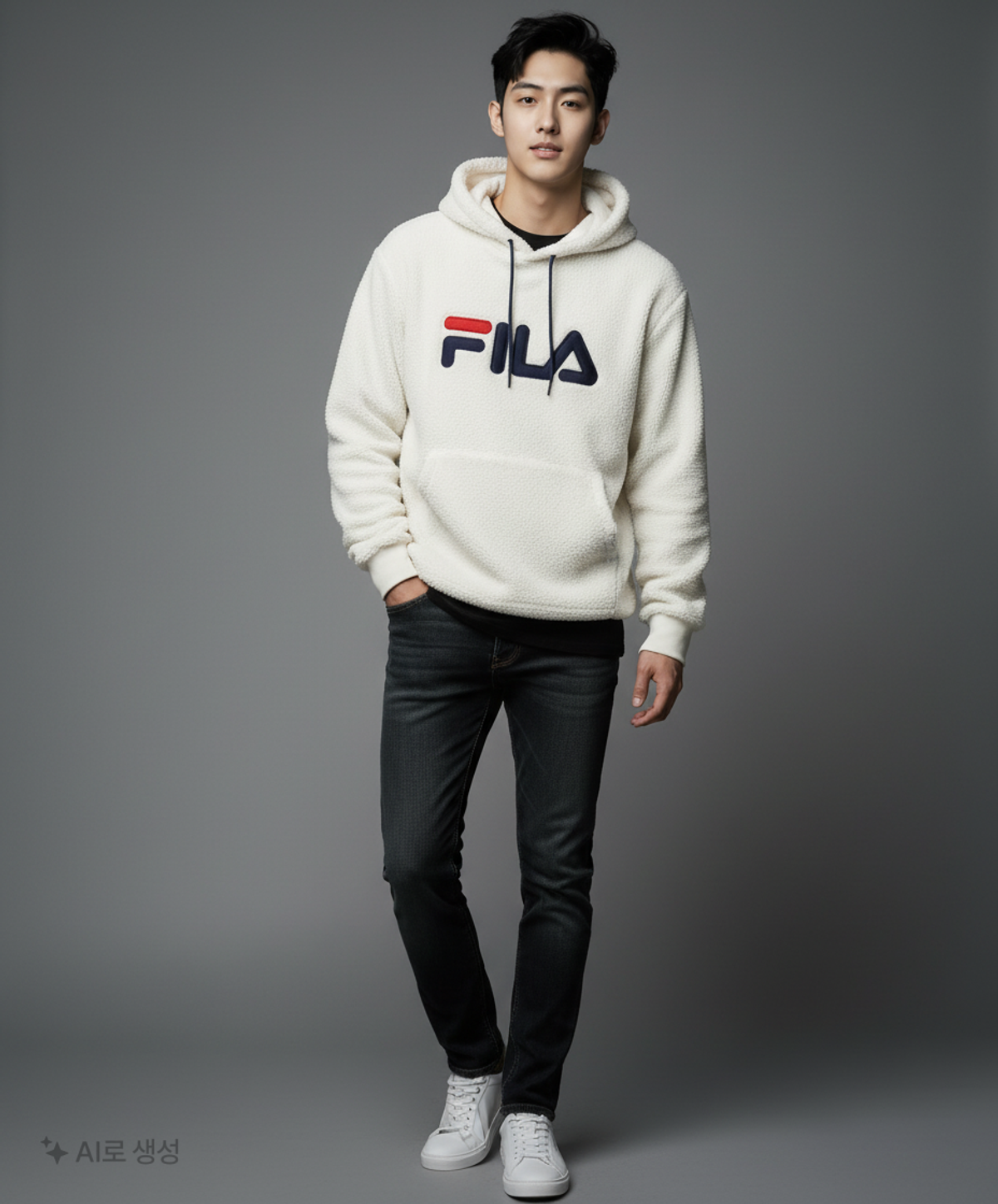 휠라(FILA) 후드 티셔츠 S