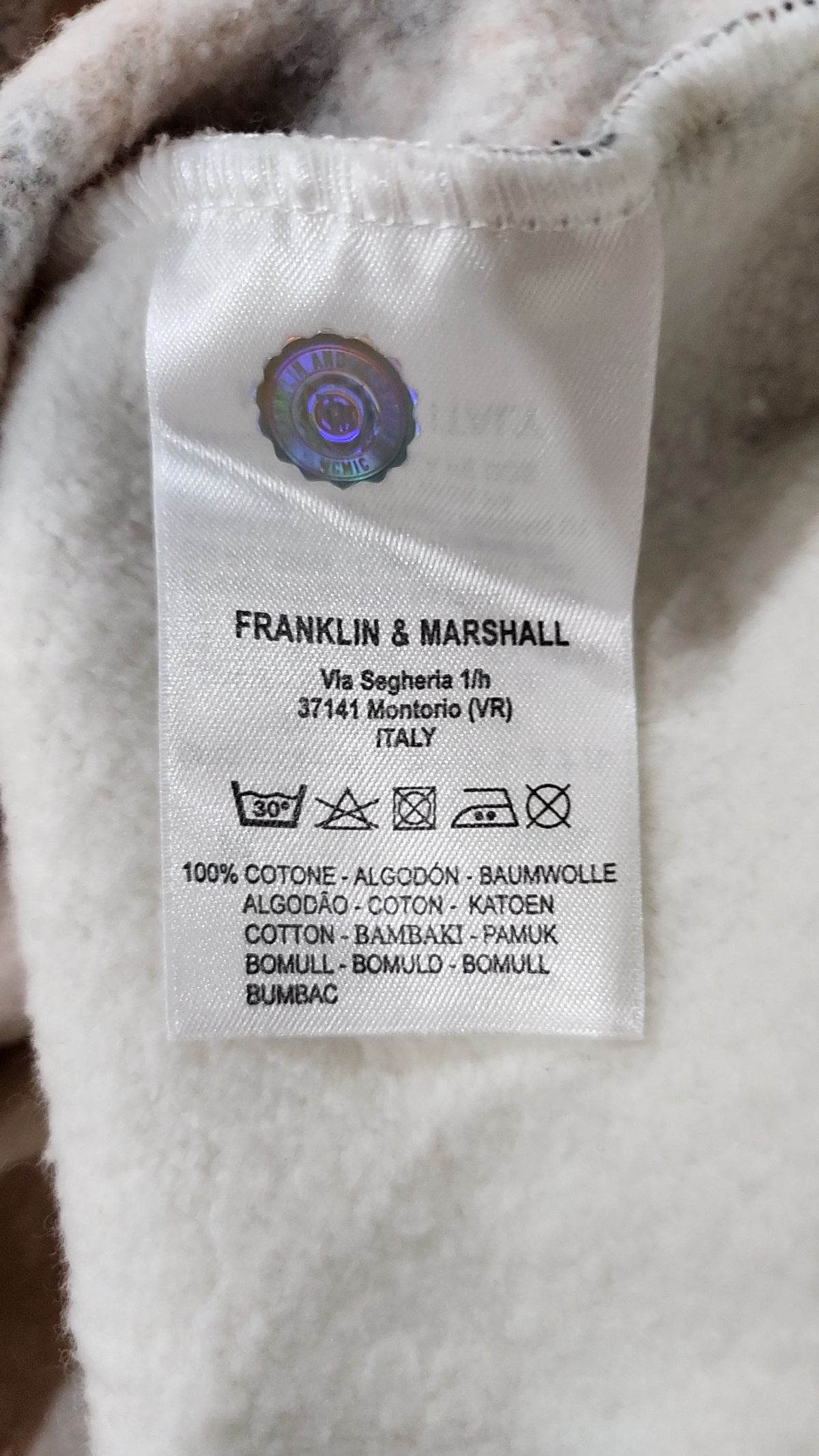 프랭클린마샬(FRANKLIN&MARSHALL) 후드 티셔츠 L