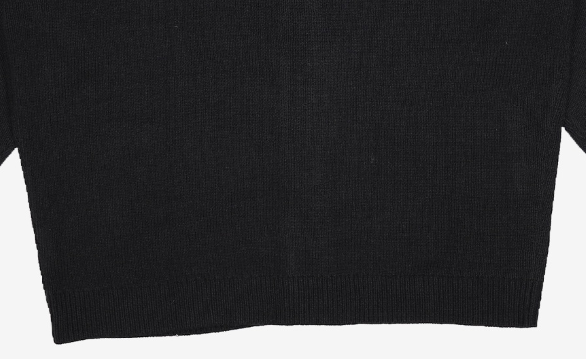 커스텀어클락(COSTUME O’CLOCK) 헤비 울 오버핏 가디건 블랙 COOSCD010BLACK L