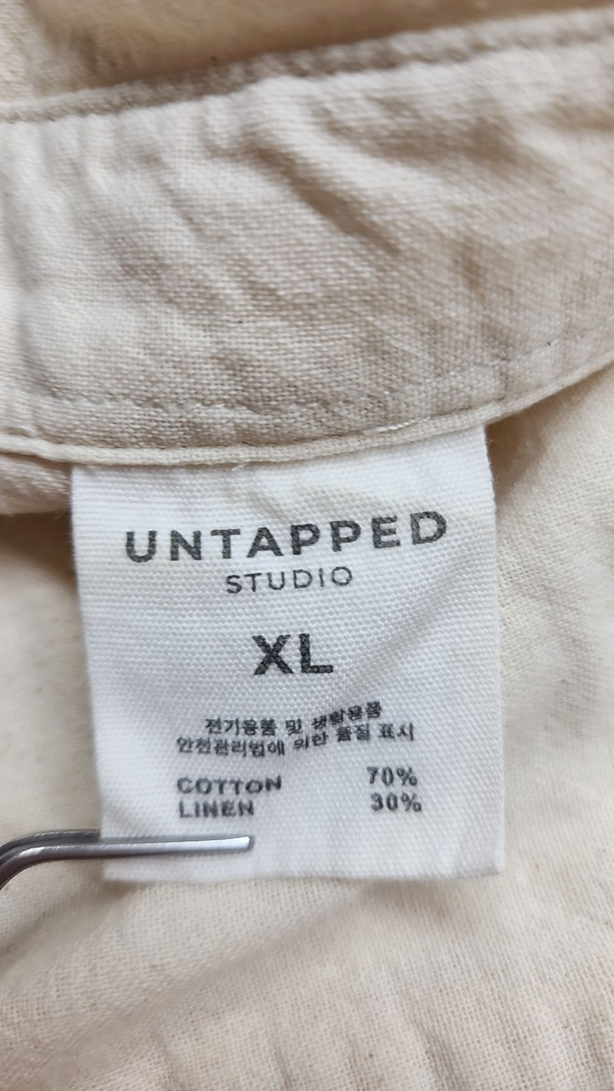 언탭트 스튜디오(UNTAPPED STUDIO) 캐주얼 셔츠 XL