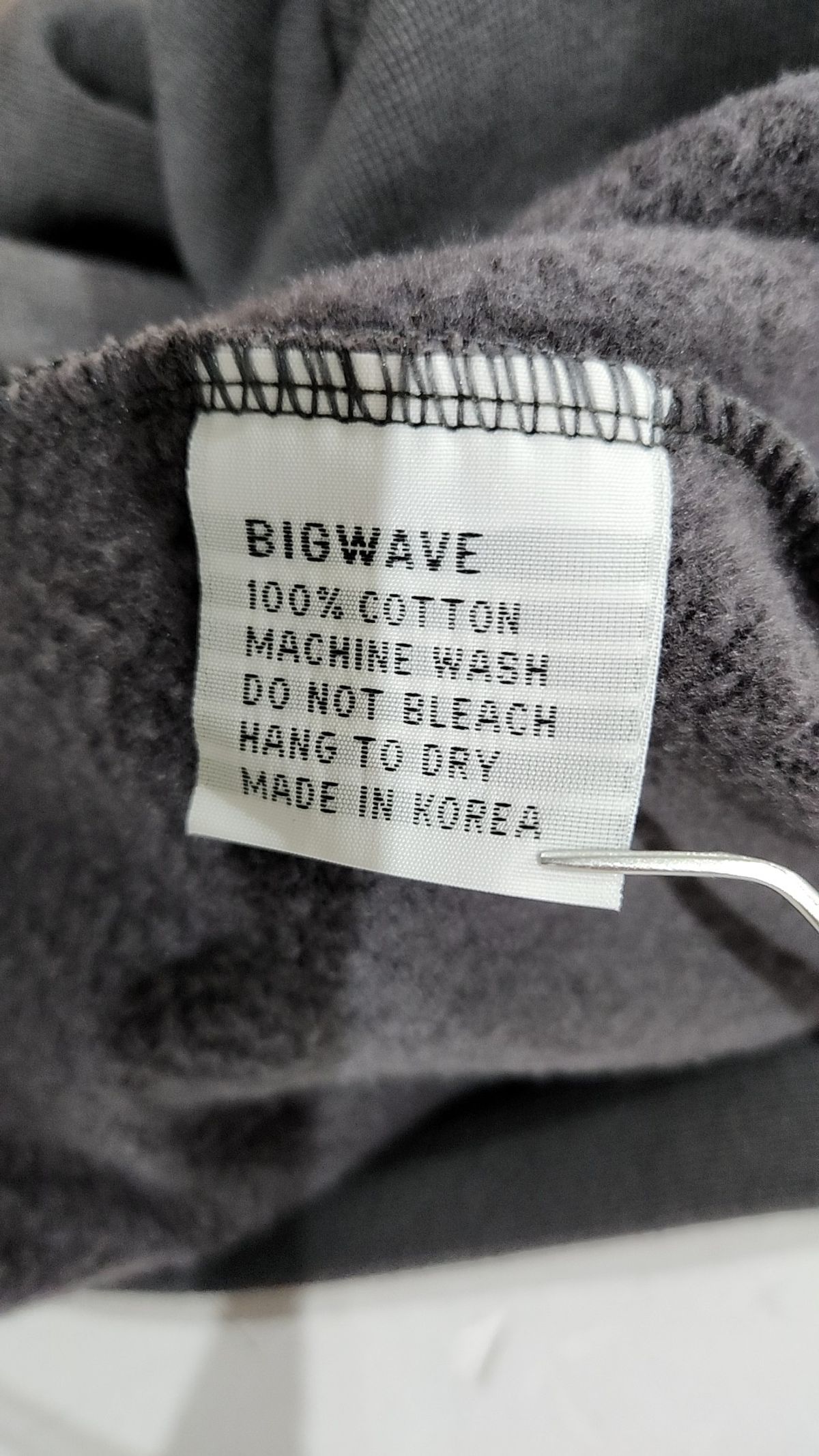 빅웨이브 컬렉티브(BIGWAVE COLLECTIVE) 후드 티셔츠 M