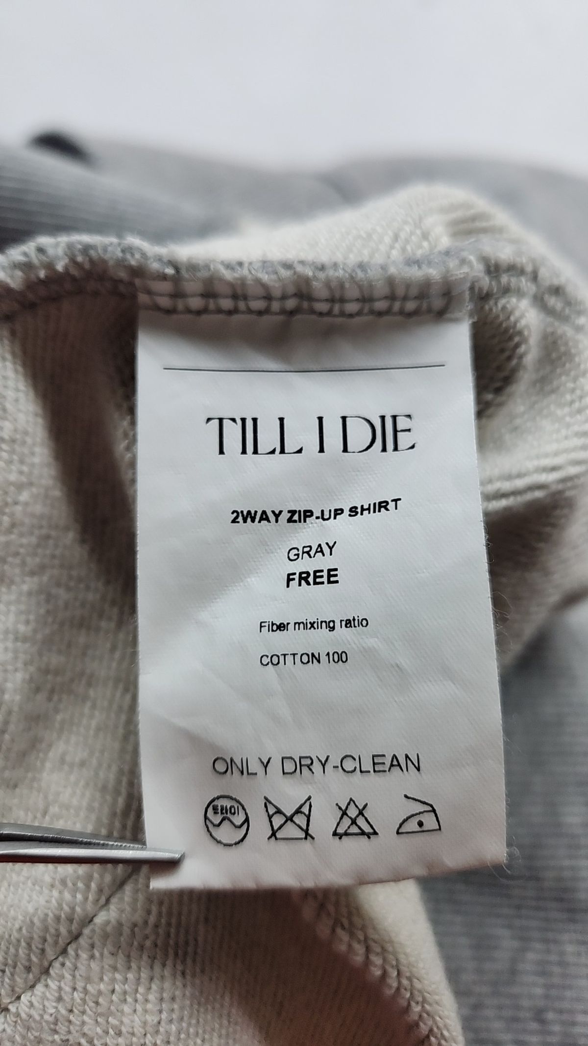틸아이다이(TILL I DIE) 나일론/코치 재킷 FREE