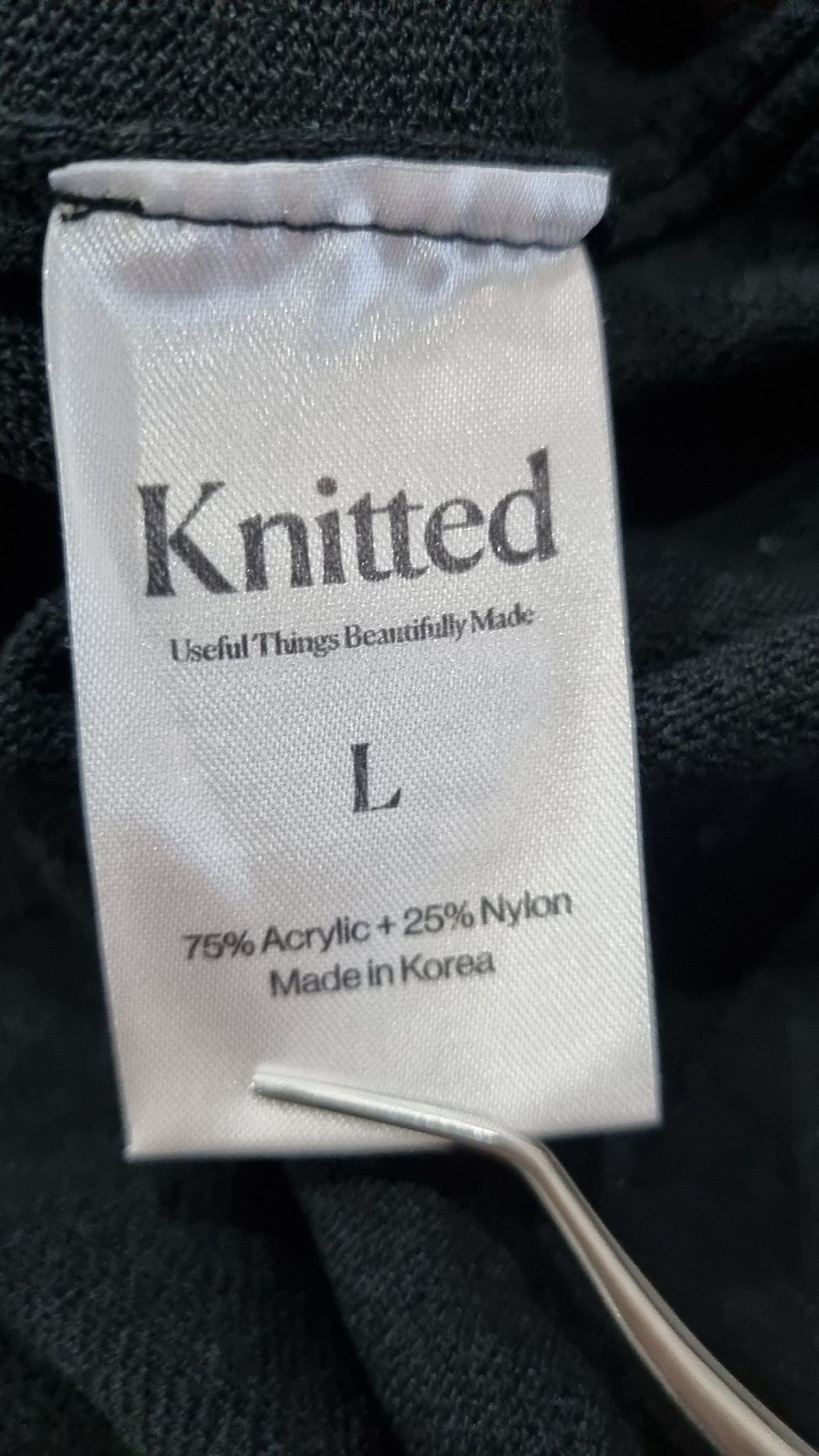 니티드(KNITTED) 니트/스웨터 L
