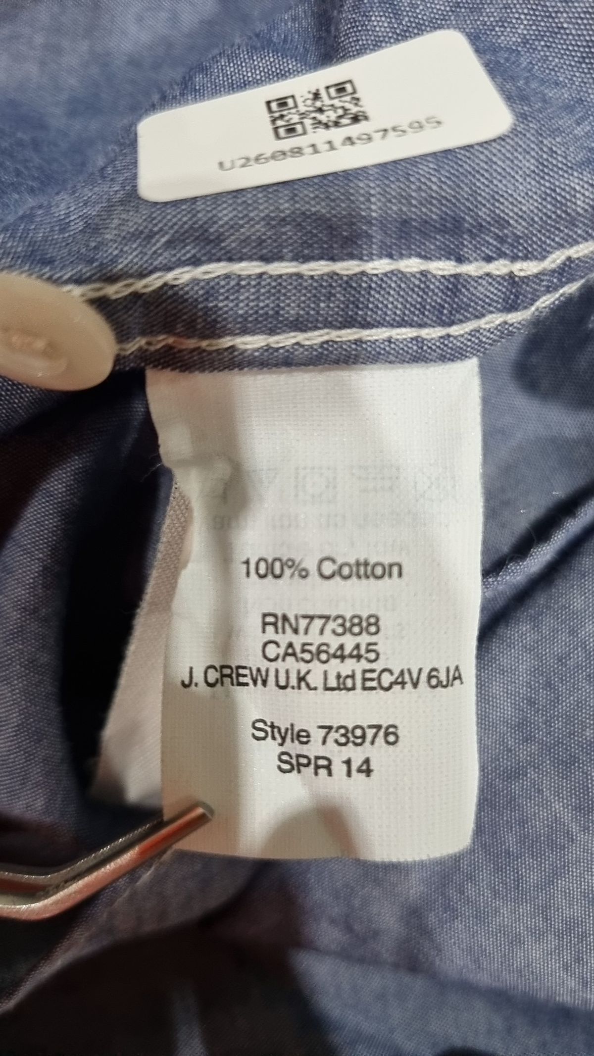 제이크루(JCREW) 캐주얼 셔츠 L