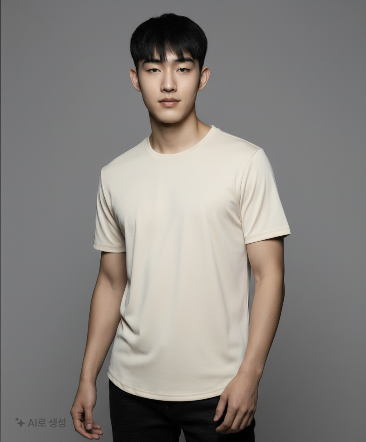 몰든(MALDEN) 클래식 머슬핏 무지 티셔츠 L