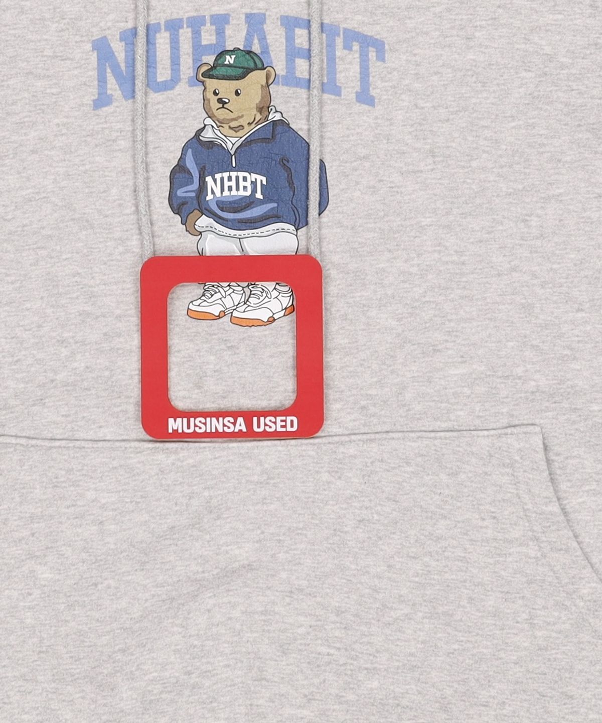 뉴해빗(NUHABIT) 후드 티셔츠 XL