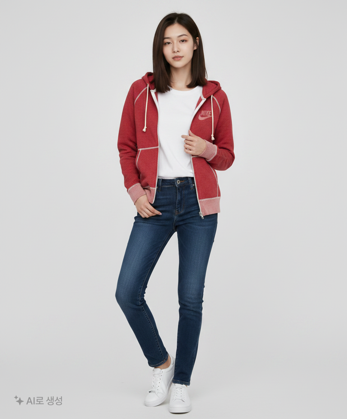 나이키(NIKE) 후드 집업 M