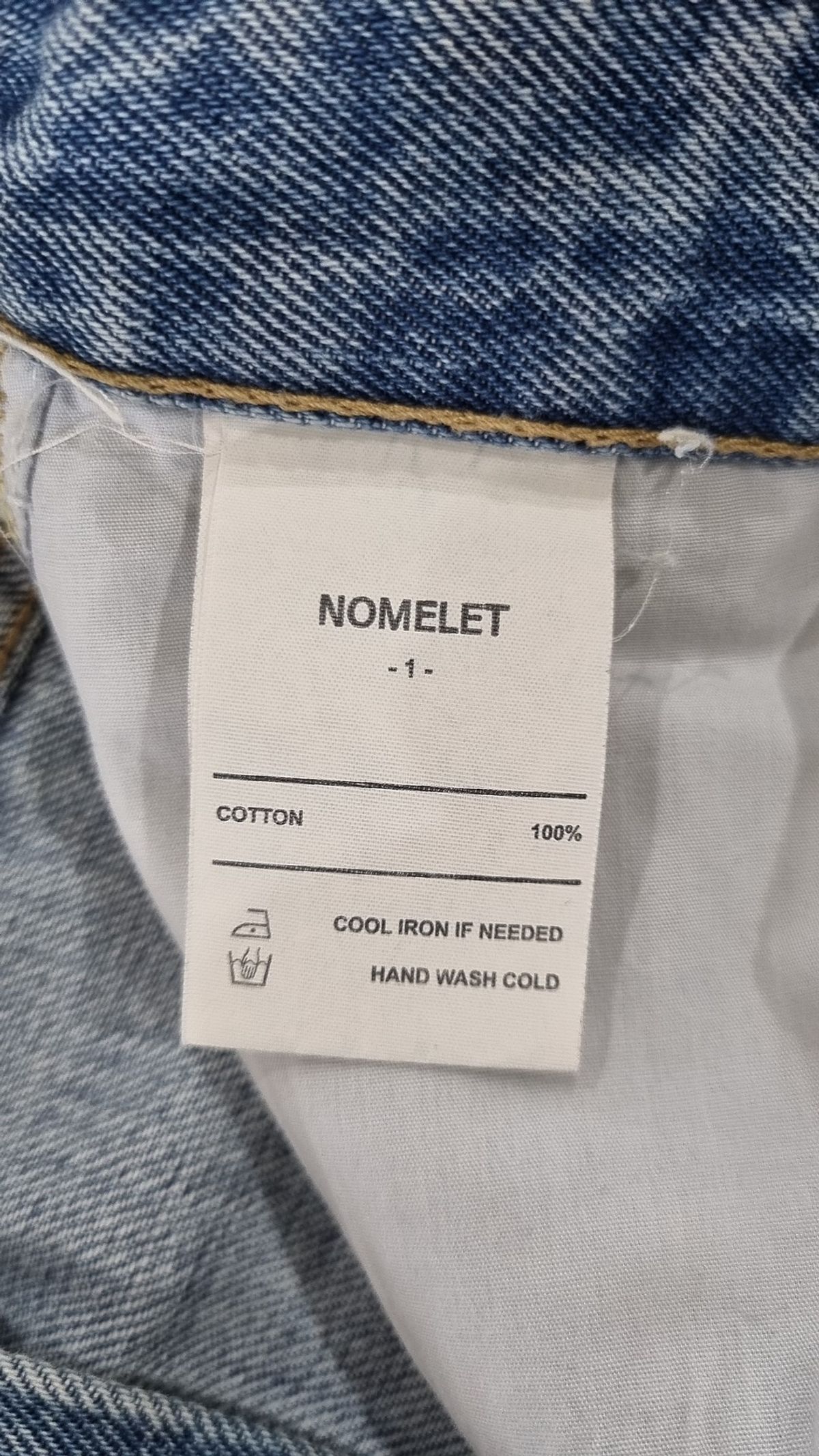 노멜렛(NOMELET) 청/데님 팬츠 1