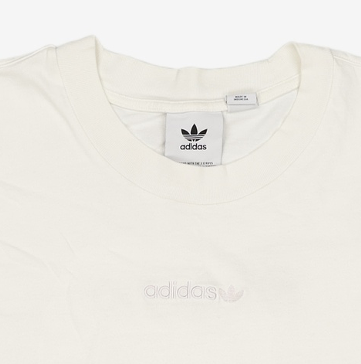 아디다스(ADIDAS) 파스텔 티셔츠 - 화이트 / GL6149 L