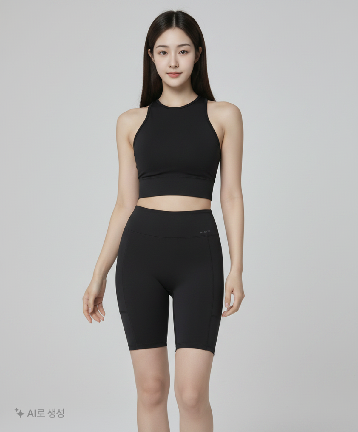 배럴(BARREL) 숏 레깅스 MM
