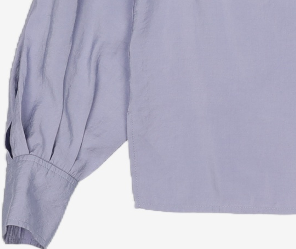 오이아우어(OIAUER) Tie Detail Blouse in Blue S