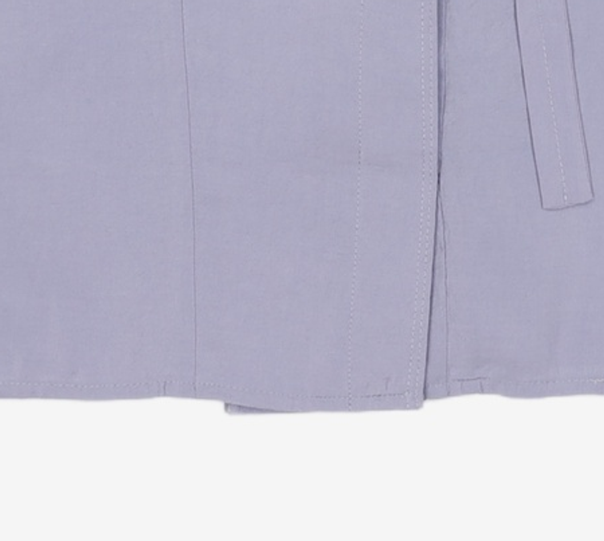 오이아우어(OIAUER) Tie Detail Blouse in Blue S
