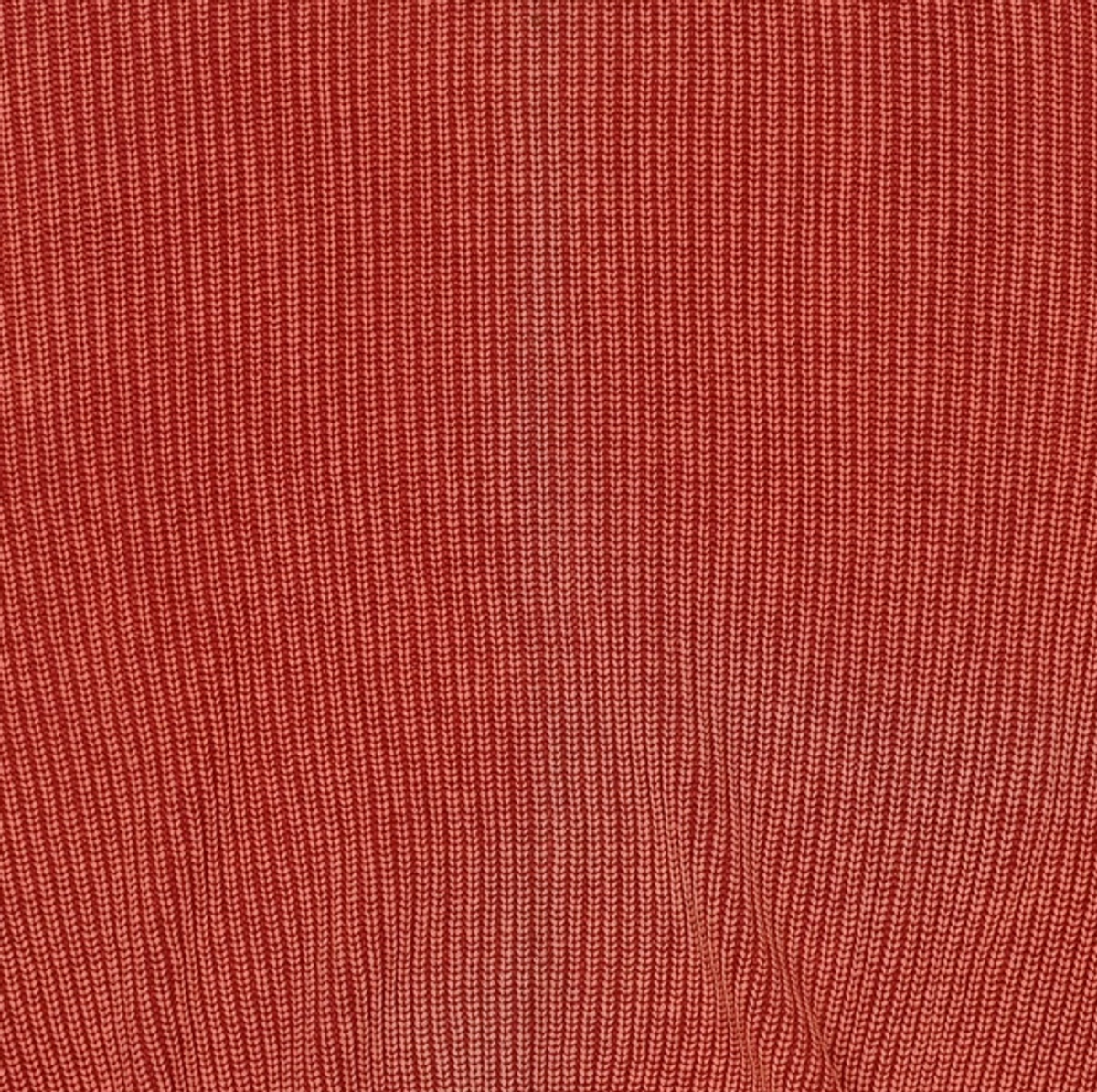 메종미네드(MAISON MINED) DAMAGE COLOUR DYE KNIT RED M