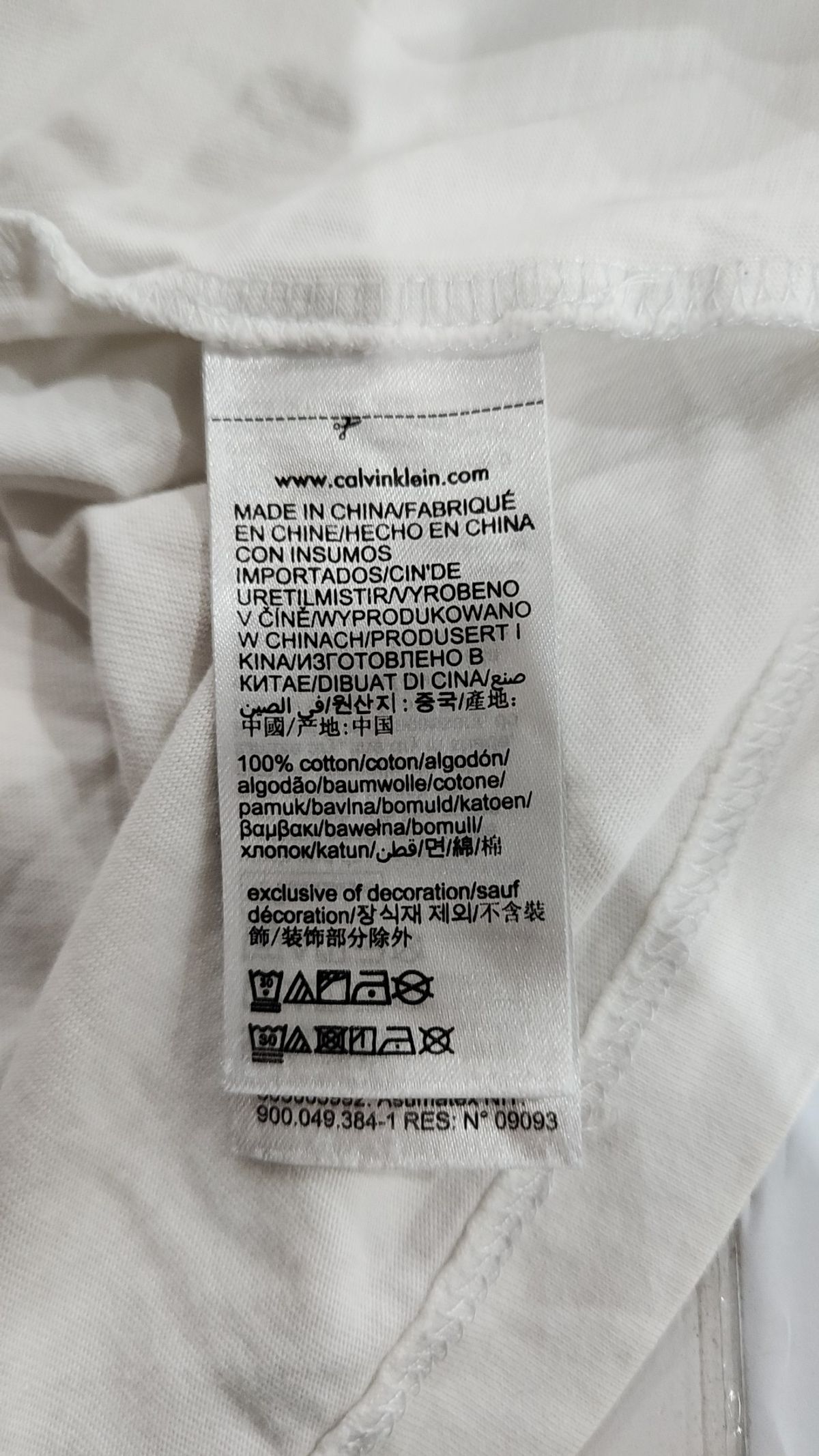 캘빈클라인 진(CALVIN KLEIN JEANS) 반소매 티셔츠 XXL