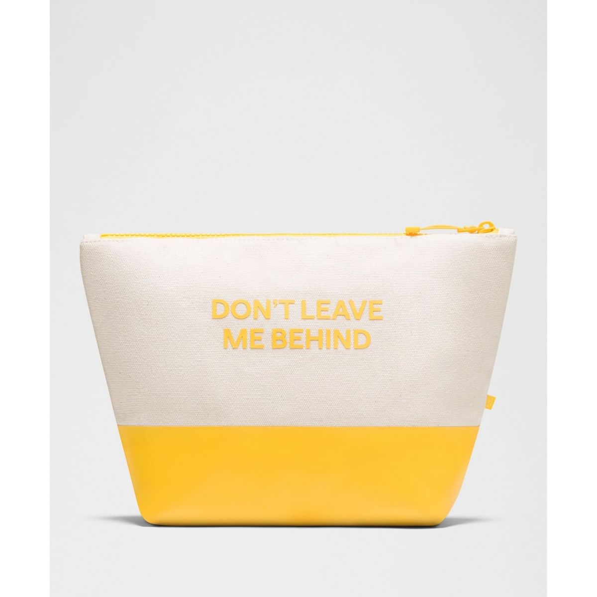 룰루레몬(LULULEMON) 캔버스 파우치 *워드마크  NAT BTCU
