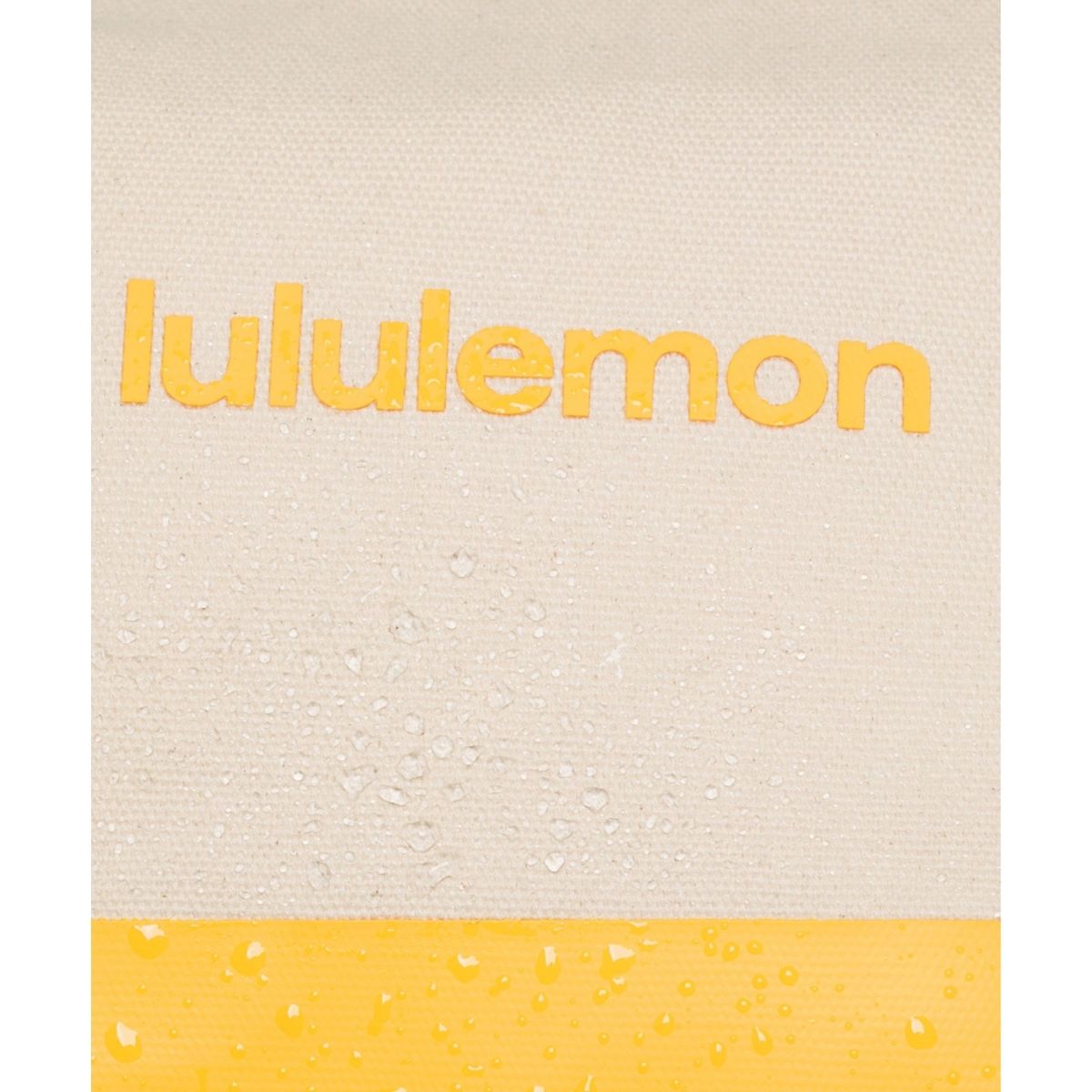 룰루레몬(LULULEMON) 캔버스 파우치 *워드마크  NAT BTCU