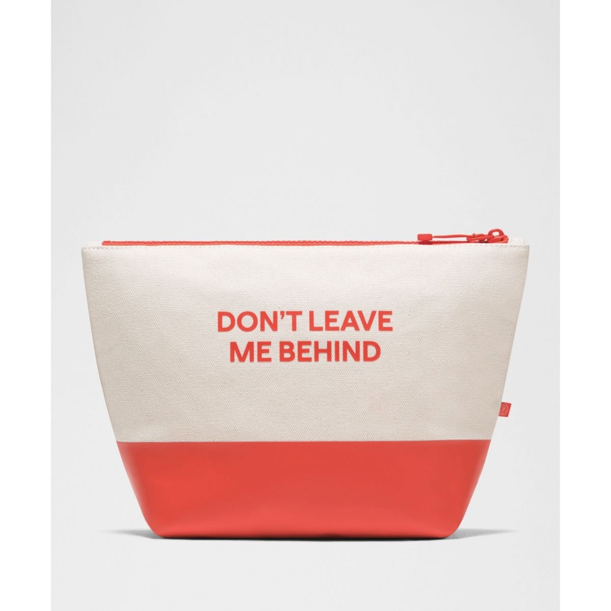 룰루레몬(LULULEMON) 캔버스 파우치 *워드마크  NAT CRYE