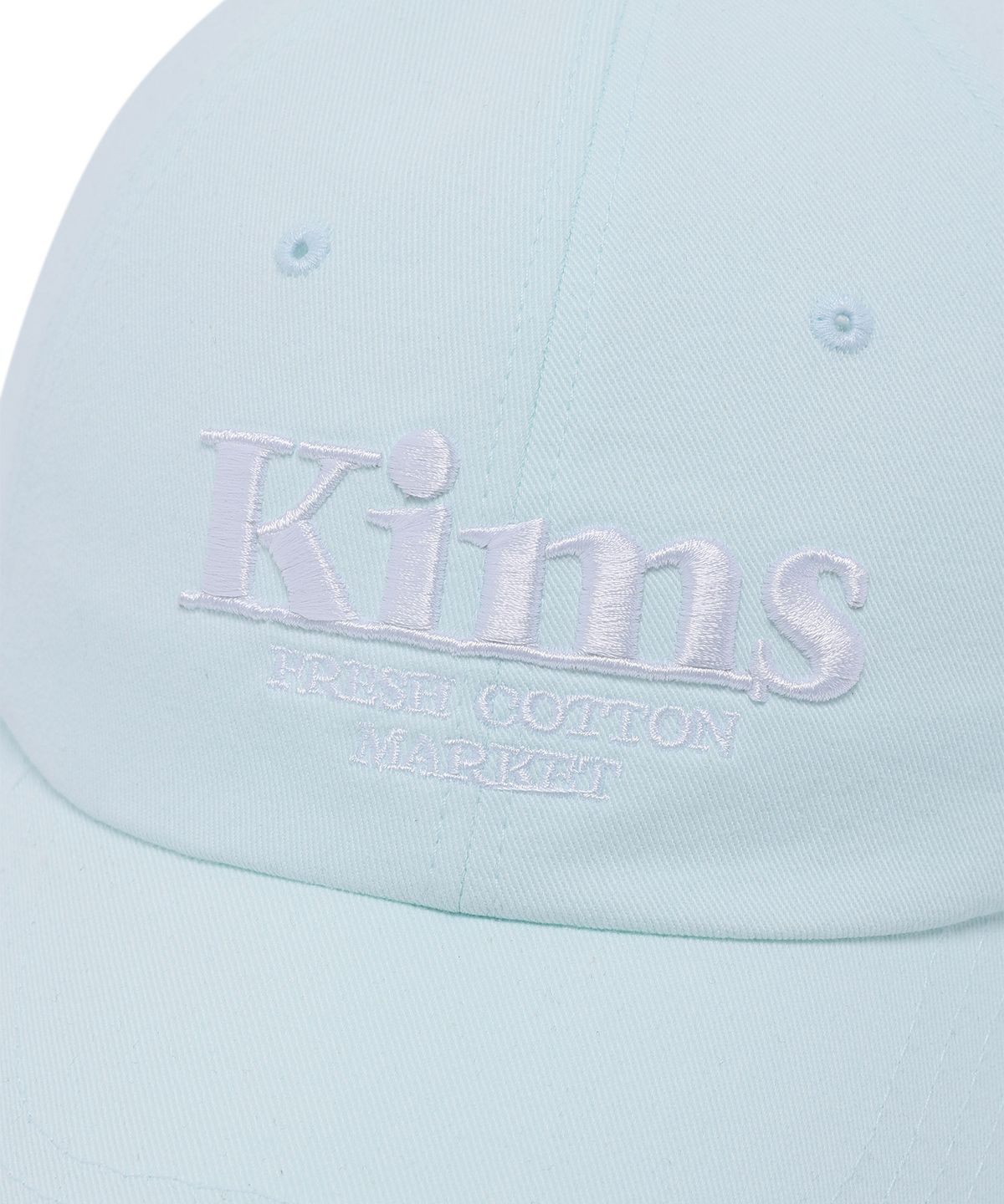 킴스 프레시 코튼 마켓(KIMS FRESH COTTON MARKET) Kims Bam Logo Ball Cap Pastel Mint