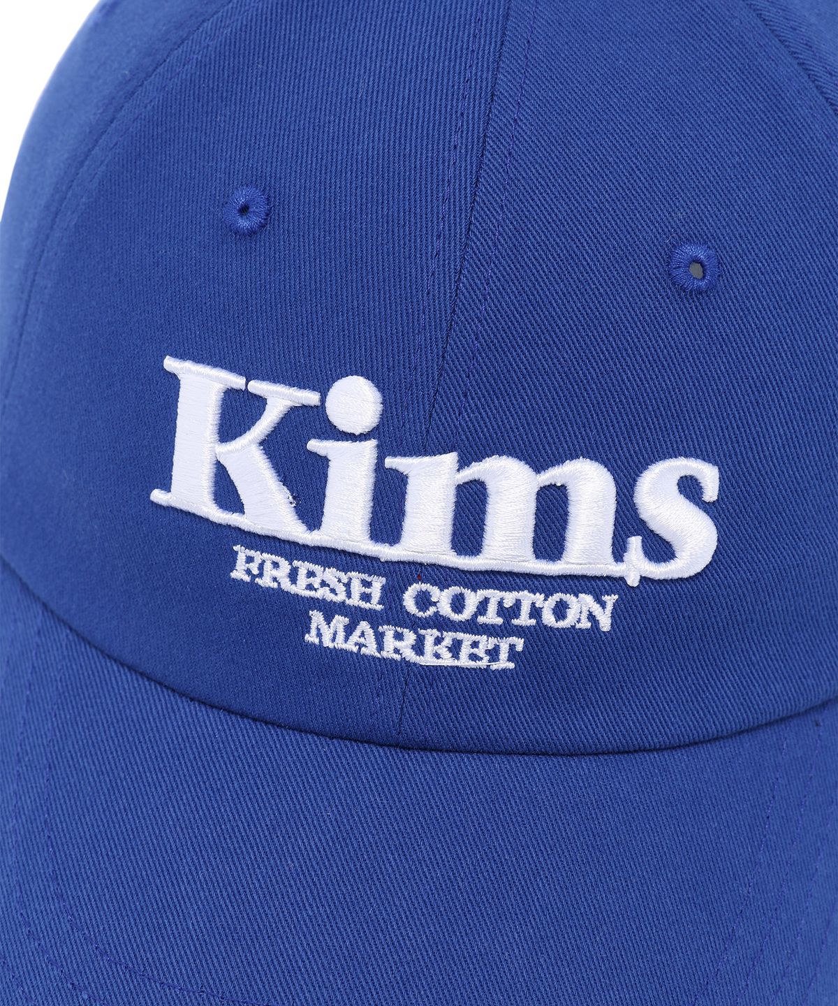 킴스 프레시 코튼 마켓(KIMS FRESH COTTON MARKET) Kims Bam Logo Ball Cap Royal Purple