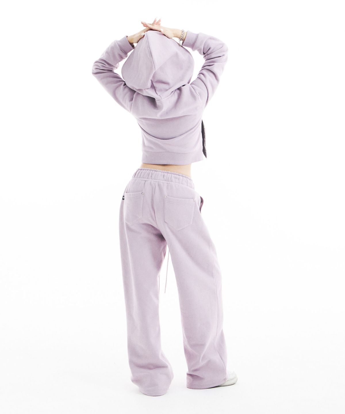 시데라(SIDERA) Star Stud Pants [double-fleece 양기모/ Indie Purple]